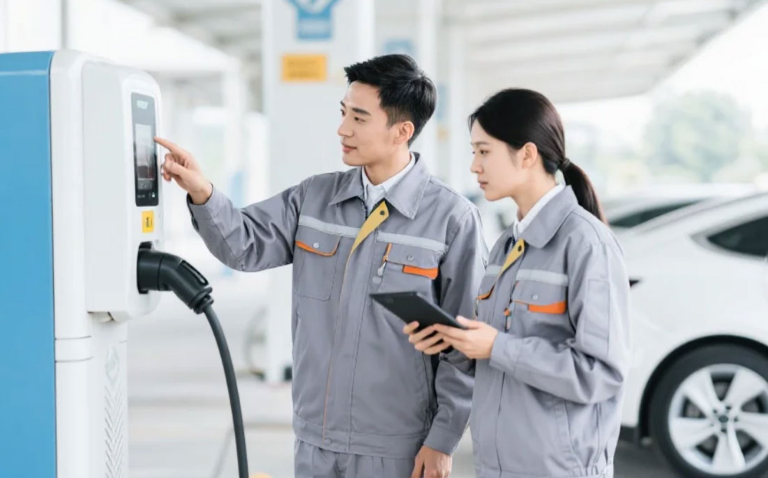 服务人员形象展示